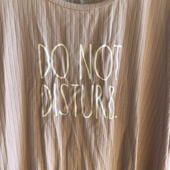 Rae Dunn Pajama Set - Do Not Disturb - size large - Picture 2 of 7